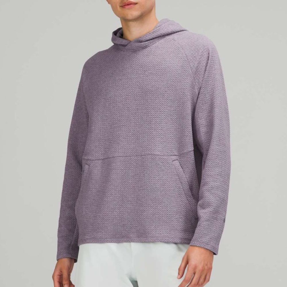 LULULEMON | 2021 At Ease Hoodie in Heathered Dusky Lavender / Black - Unisex